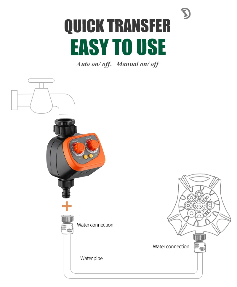 Automatic Watering Timing Irrigation Irrigation System Home Gardening 2-hour Tap Timer Garden Water Timers garden Water Timer