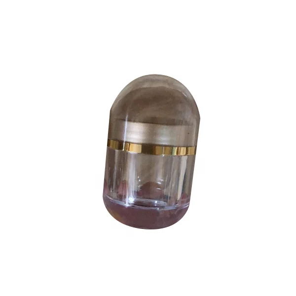 Small Acrylic Plastic Bullet Rocket Pill Storage Box Container  Acrylic Pill Box