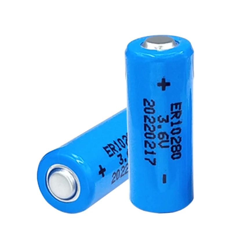 Customized ER10280 3.6V 450mAh Li/SOCl2 Lithium Battery For Mitsubishi FX2NC-32BL PLC industrial control servo