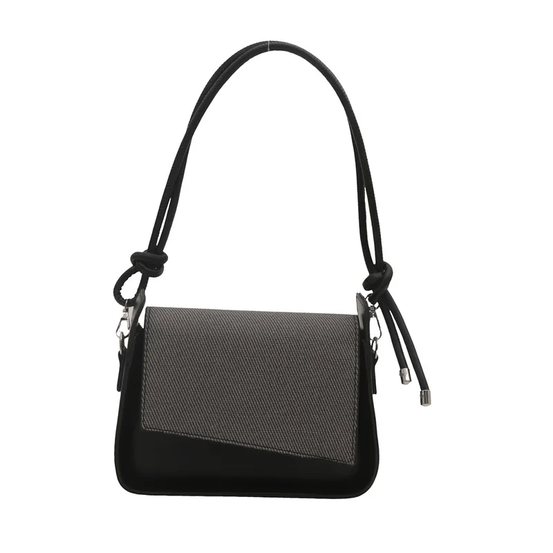 2024 new niche fashion large capacity single shoulder crossbody bag for women, Korean version retro armpit bag