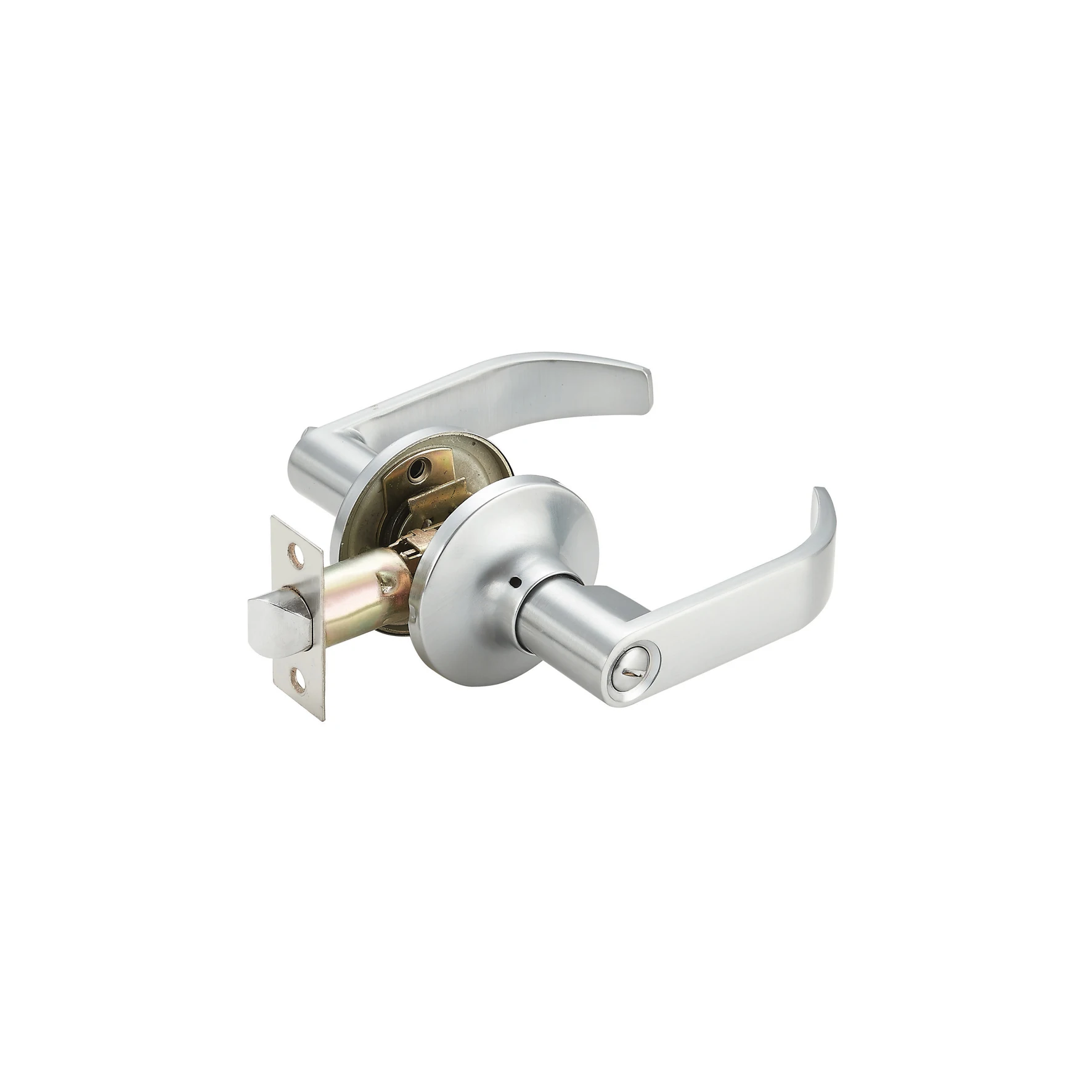 Hot Selling OEM American Modern Grip Door Lever Tubular Cylindrical Lockset Keyed Handles With Door Latch