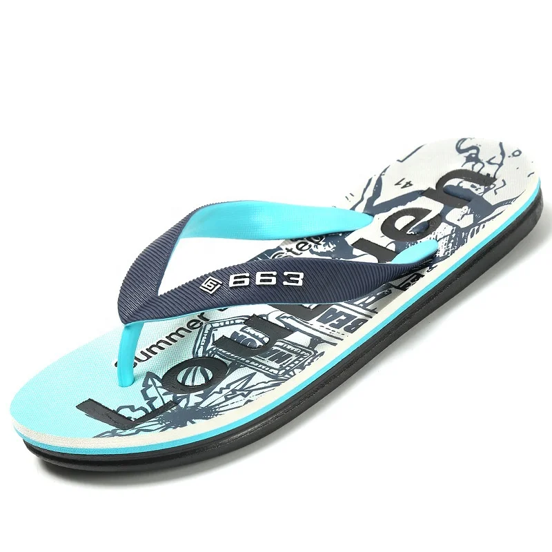 2023 popular EVA flip flop colorful EVA men flip flops high quality EVA custom flip flops