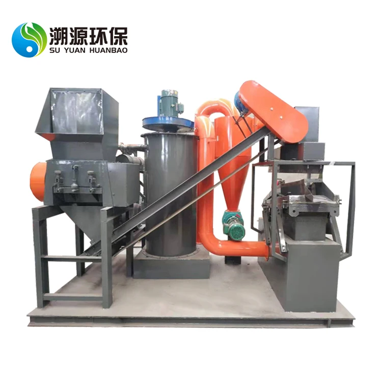 Copper Cable Wire Plastic Seperate Granulator Machine for copper recycling line