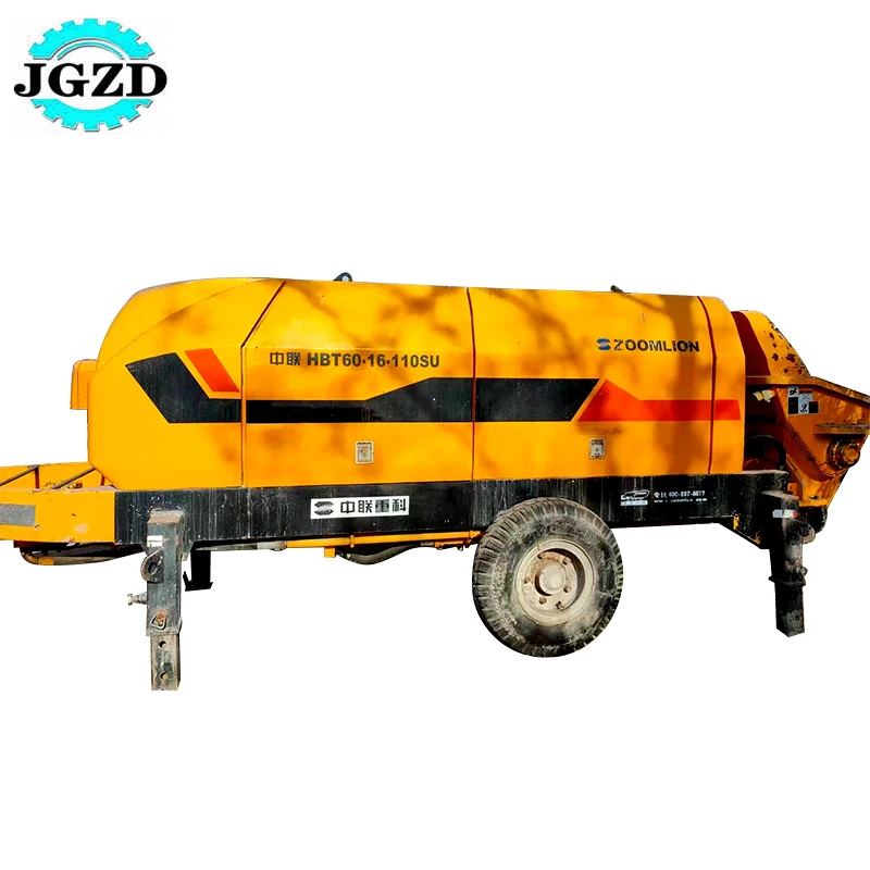 Mini Truck 60M3/H Car Used Electric Concrete Pump Machine For Plastering
