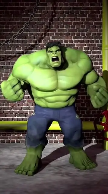 Indoor Outdoor Decor Superhero Movie Action Figures Muscle Man Fiberglass Life Size Hulk Statue Resin Sculpture