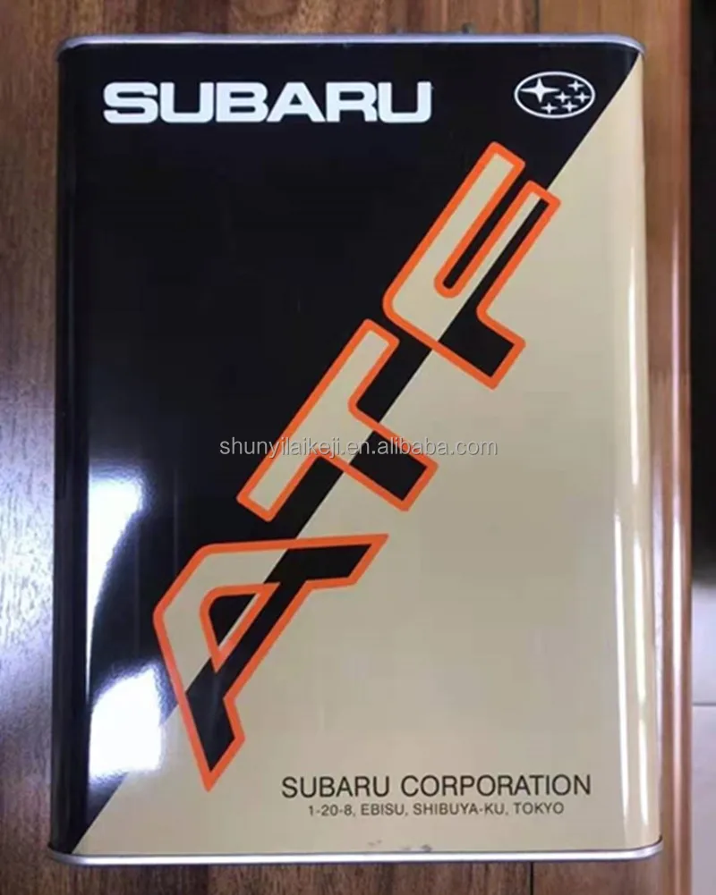 Subaru ATF трансмиссионное масло, масляный бак, железный корпус