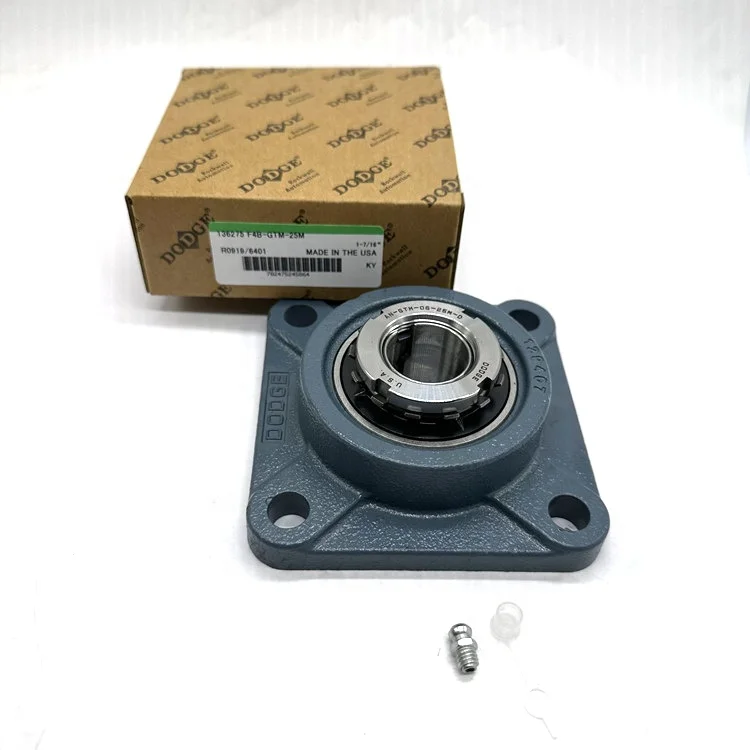 Square flanged ball bearing F4B-GTM-25M Dodge bearing 136275