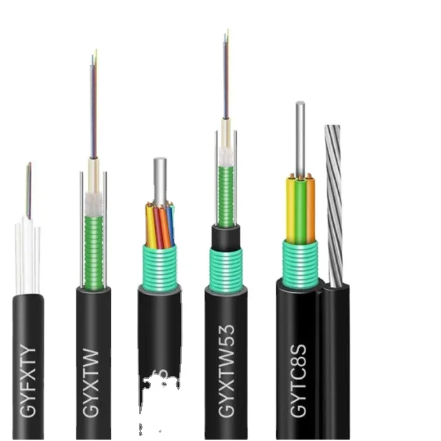 2 core 24 Core fiber Single Mode Outdoor Armoured GYXTW Fiber Optic Cable manufacture price