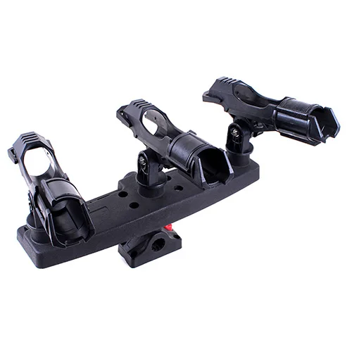 3 Triple Adjustable Multiple Inflatable Pontoon Boat Fishing Pole Boat Rod Holders For Fishing