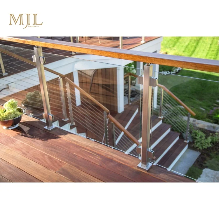 PVC Vinyl Plastic Balcony Porch Stair Deck Railing PVC Handrail