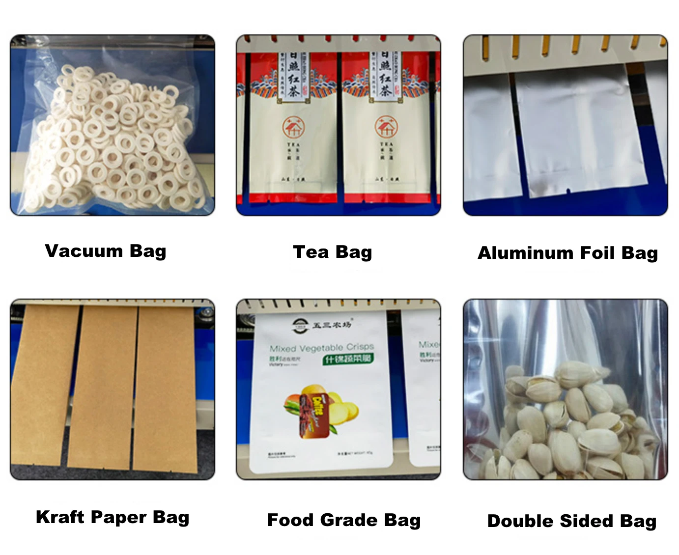 Basic Continuous Plastic Pouch Bags Band Sealer Machine Heat Sealing Horizontal Digital Temperature Control Sealing Machine