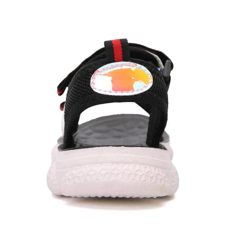 Wholesale kids sandals children casual shoes  boy and girls custom logo new designs PVC open toe sandals for kids