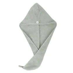 Strong Absorbency Anti-frizz Soft Hair Accessories Microfiber Hair Turban