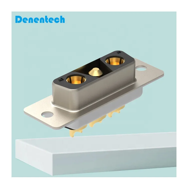 Customized D-sub High Power Contact 3W3 Female Solder type d-sub connector