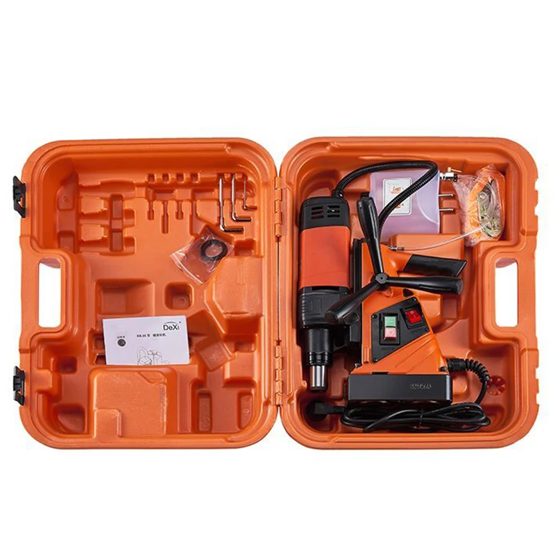 DX-35 10-35 мм магнитный сверлильный станок 220v Магнитная колонковая буривальная