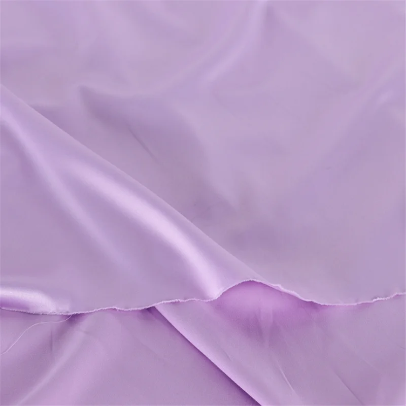 Wholesale 50D*75D 100% Polyester Fabric Satin,Breathable Waterproof Satin Fabric