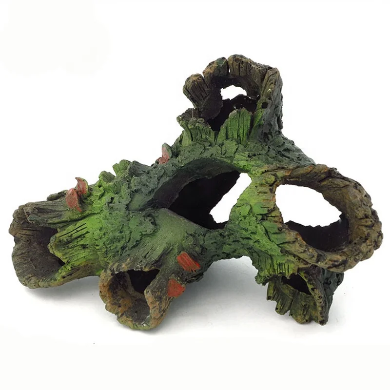 Decaying Trunk Aquarium Betta Fish Ornament Fish Tank Wood Decoration