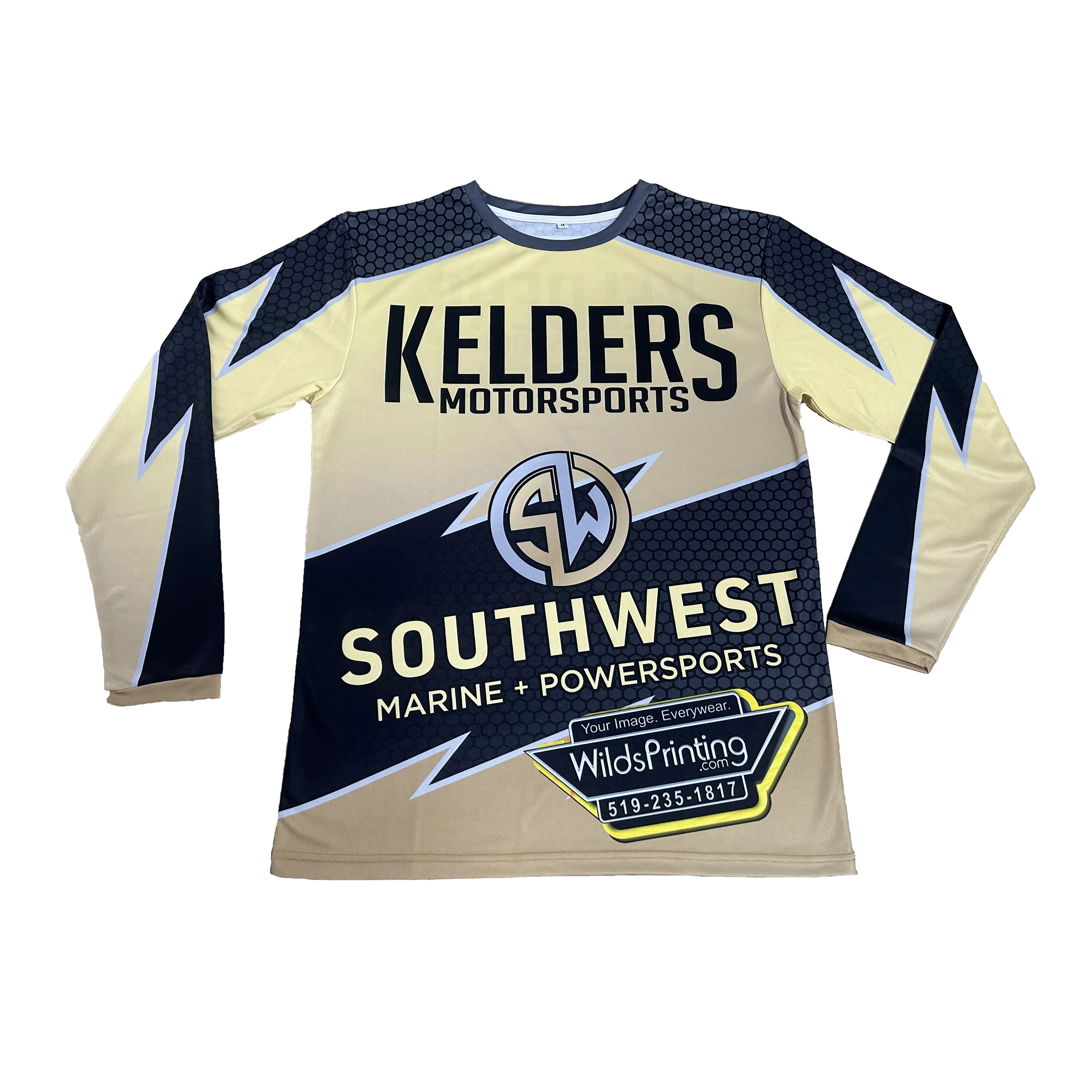 sublimation motocross jersey BMX racing jersey custom