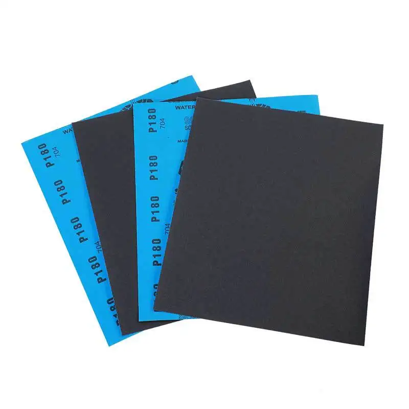 Water abrasive paper 911A black silicon carbide Sandpaper jade jewelry polishing abrasive paper jewelry tools car polisher