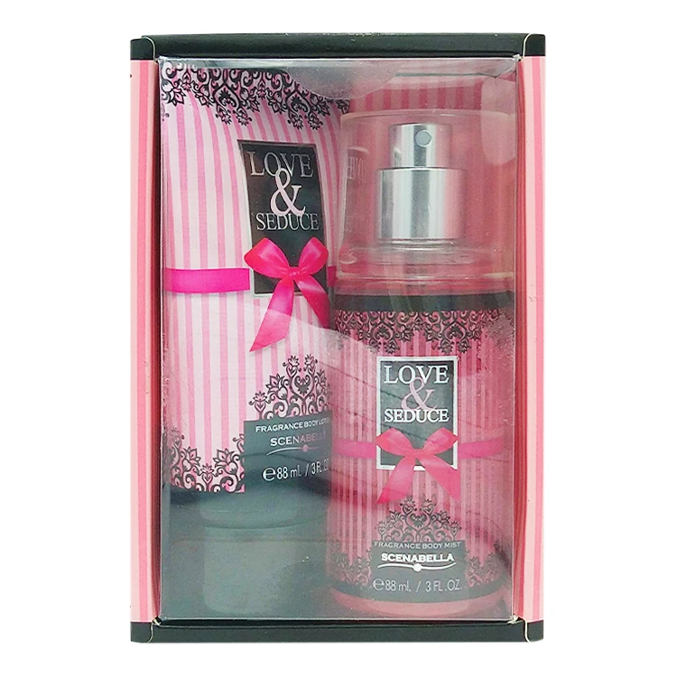 New Arrival SCENABELLA Mini Perfume Gift Set with 88ml Body Mist Perfume 88ml Lotion