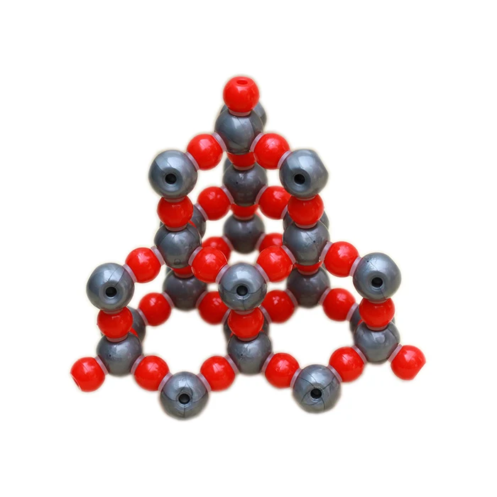 Gelsonlab HSCM-043 Covalent Crystal Model of Silicon Dioxide SiO2 Molecular structure model