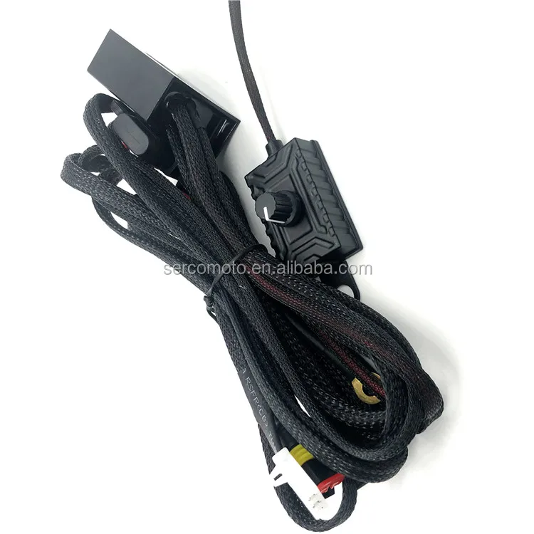 motorcycles led  Dimmer harness switch, adjust light brightness from low to high beam, lights Dimmer switch with new design