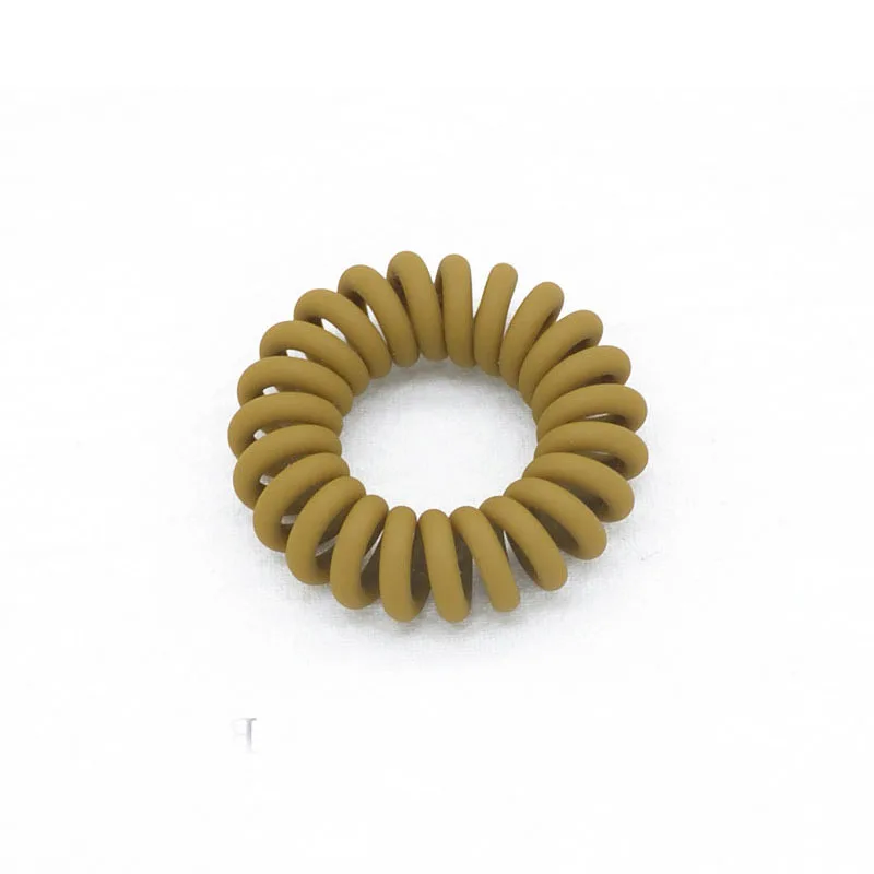 INS 3.5cm Telephone Wire Elastic Hair Band  Cord Rubber Band Hair Tie Stretch Head Band