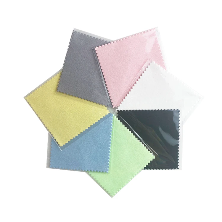 Microfiber Custom Personalised Logo Custom Gold Polishing Cloth