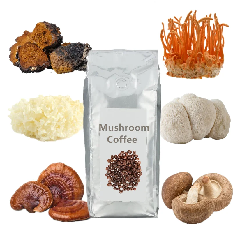 Instant Coffee With Chaga Mushroom exatrct OEM packing