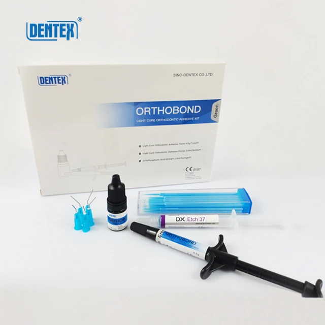 Dentex Dental Light-Activated Orthodontic Bonding Agents for Brackets