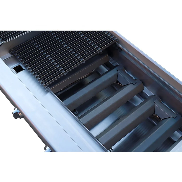 ETL Certificate  Commercial Kitchen Equipment Restaurant countertop briquette barbecue Gas Charbroiler  Grill