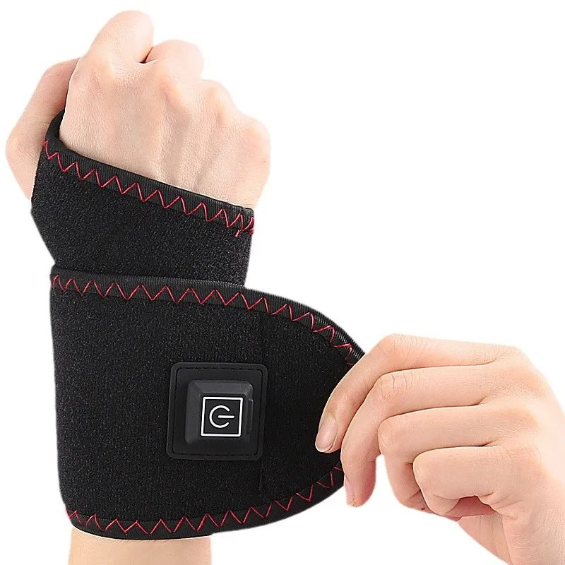 USB Electric Heating Wristband Intelligent Temperature Control Inner Fleece-Lined Hot Compress Warm Tendon Sheath Wrist Support