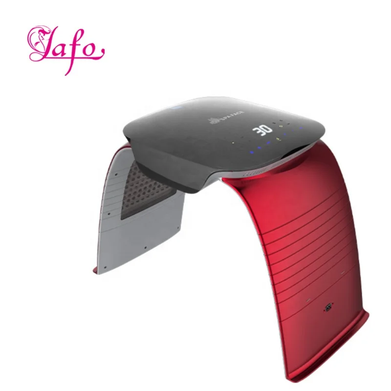 Portable phototherapy Led Infrared Light therapy beauty machine 7 colors pdt for facial hot cold spray led therapy machine