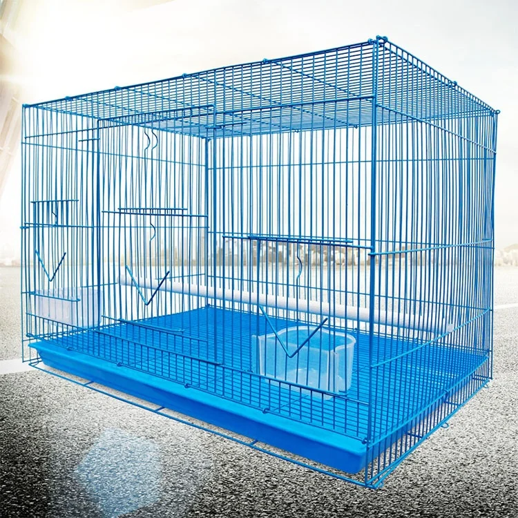 Factory wholesale carrying bird cage parrot square bird cage