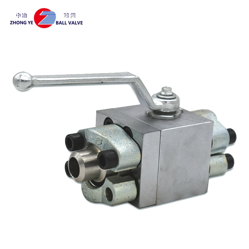 Manufactory Wholesale ZYQF-SAE 3000 -50I ball valve with SAE flange welding couplings for hydraulic system