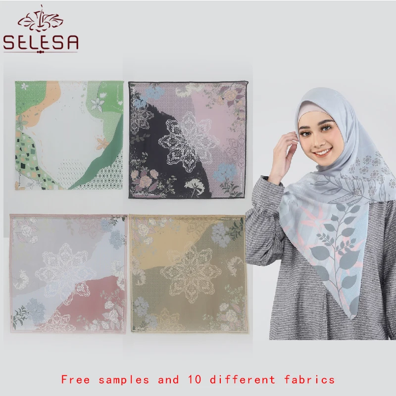 Foulard Femmes De Seda Latest Dubai Magic Shawl Silk Paisley Shawls Wear Under Scarf Muslim Underscarf Modal Cotton Hijab