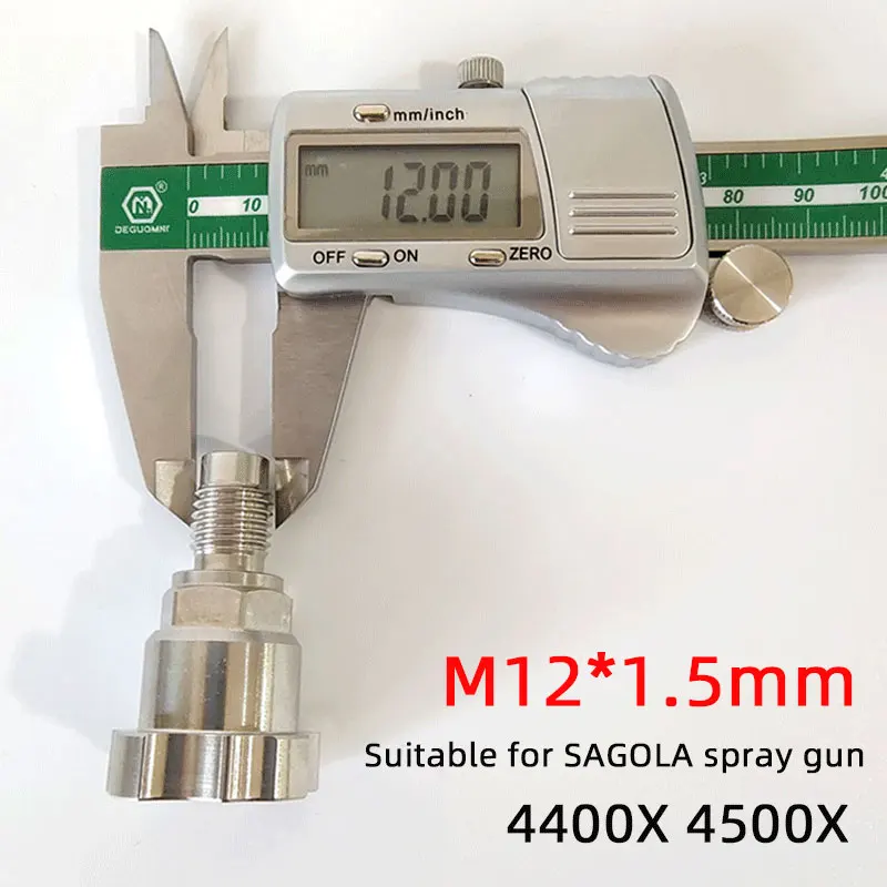 Quick Connector SAGOLA Spray Gun Adapter Spray Gun Cup Adapter Joints 18X2 8X1 For Spray Gun Disposable Measuring Cup