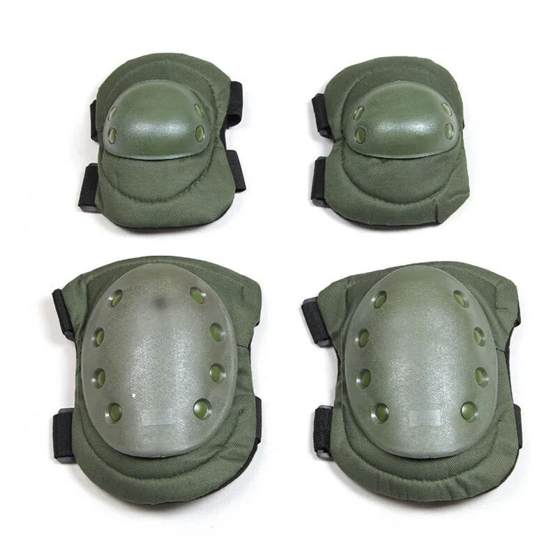 Knee pads  fans real CS equipment tactical knee pads elbow pads outdoor  male riding protective gear
