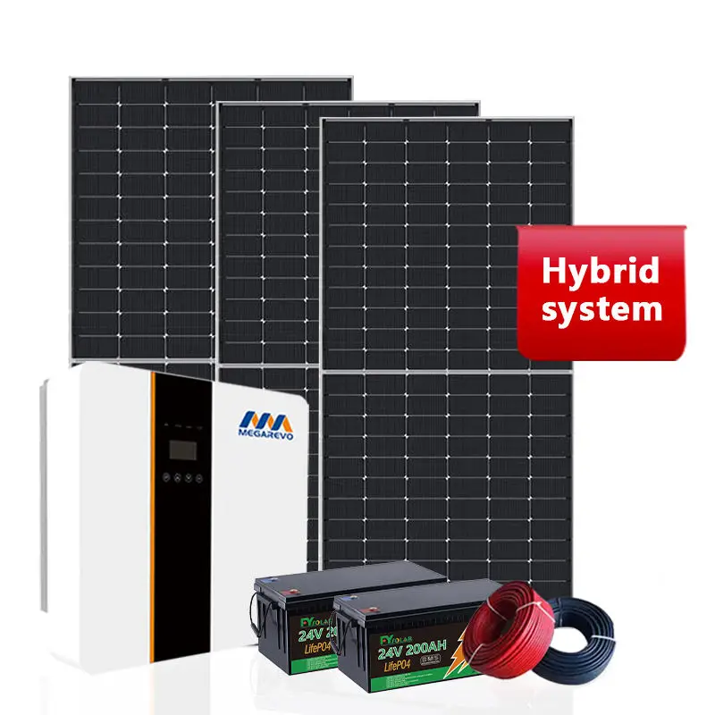10kw Hybrid Solar Inverter Price Solar System for Shop