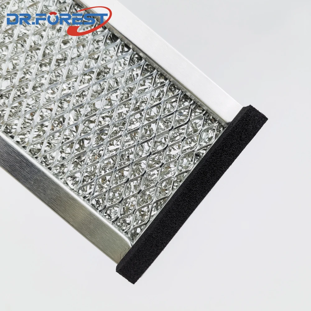 Kitchen Range Hood Parts Multi-layer Aluminium Foil Mesh Hot Sell Filter Aluminium Cooker Range Hood Filter Oil Filter