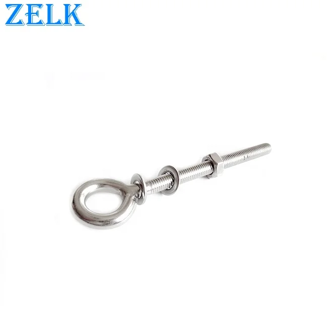 Rigging Hardware High Polished Stainless Steel US Type Regular eye Bolt