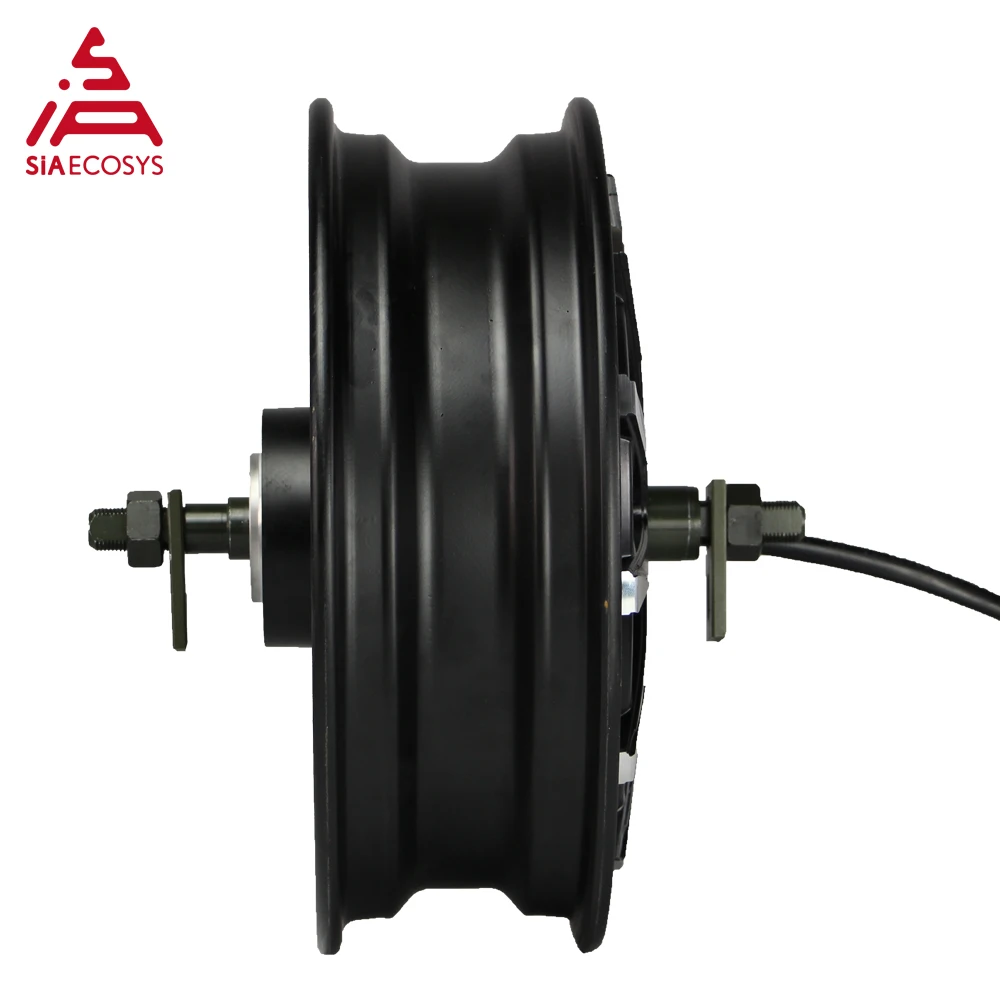 SiAECOSYS QSMOTOR 12inch 3000W 48V 74kph Hub Motor with EM100SP controller and kits for electric scooter