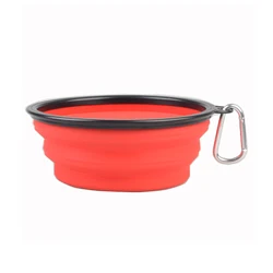 Складная миска для воды для собак объемом 1000 мл