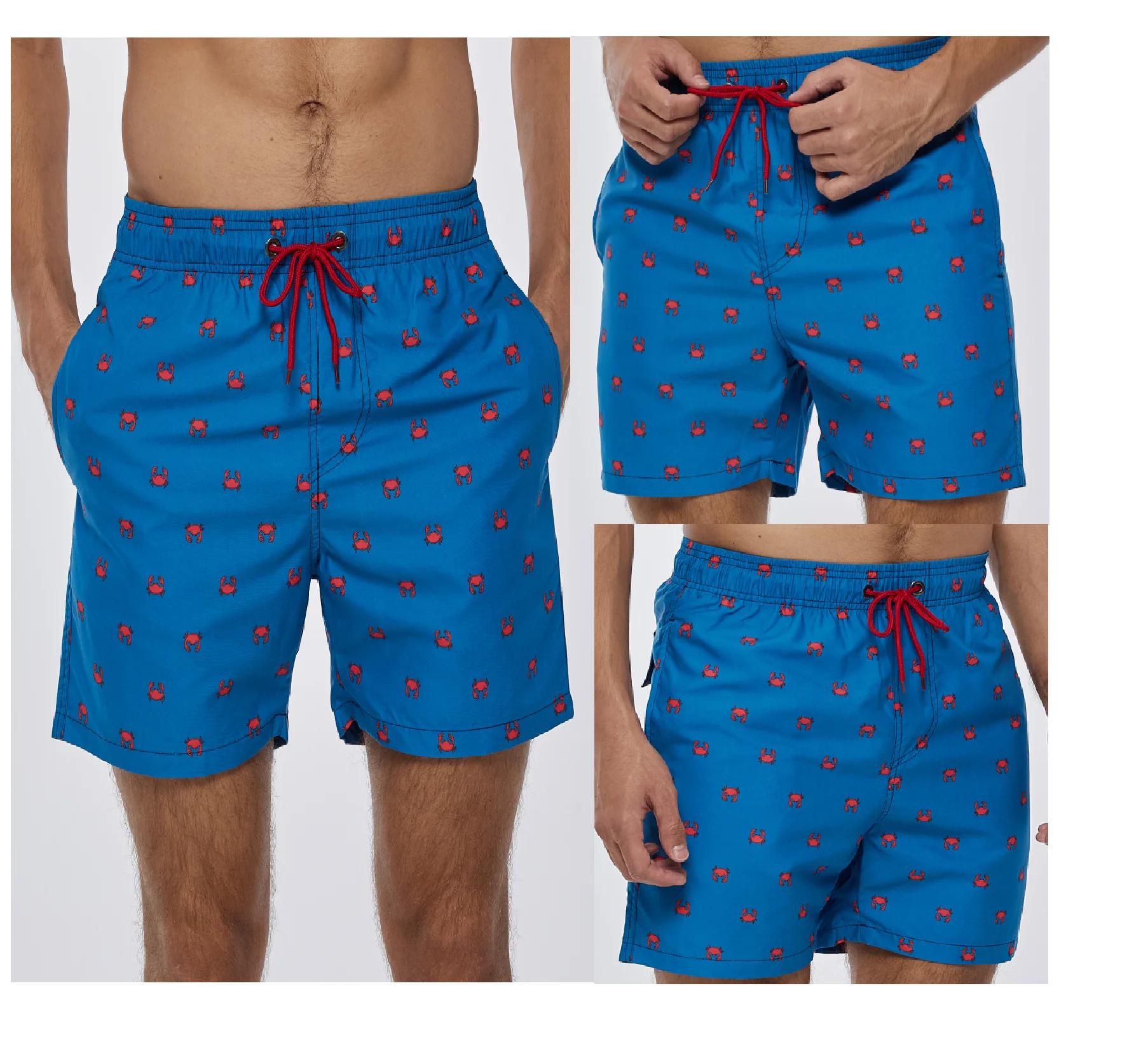 authorized-factory sublimation men beach shorts men swim shorts men swimwear shorts Die Strandhosen