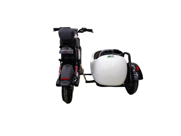 New Tricycle Electric Three-Wheel Motorcycle Lithium Battery SideCar Calf