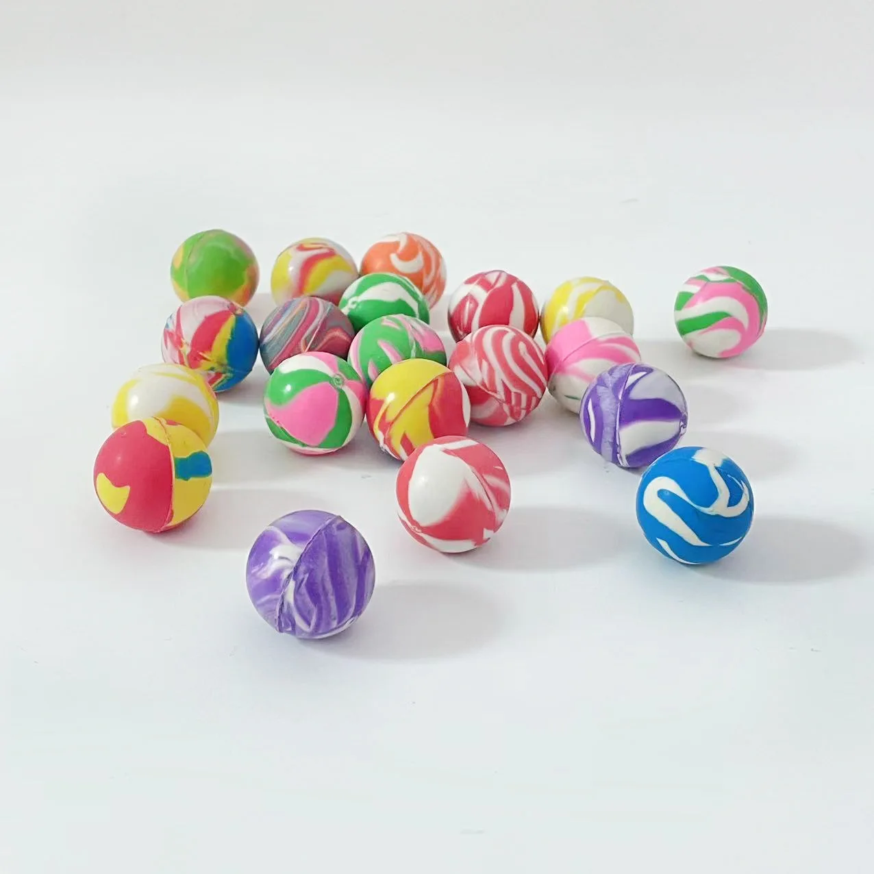 2024 Wholesale Hot Sale High-quality 27th 25mm flower ball Mixed outdoor Ball Rubber Jump Ball with Great Elasticity