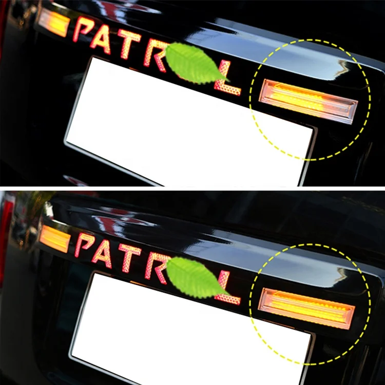 Rear Door Parts Car Tailgate Led Flashing Brake Light Car Led  Brake Light For Patrol