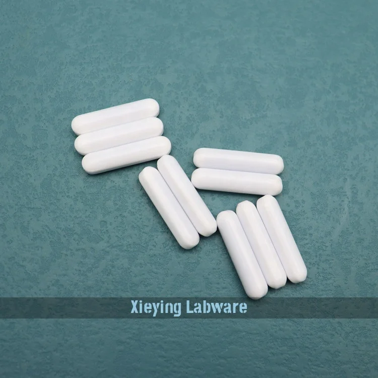 Lab equipment PTFE Coated Smooth Cylindrical Magnetic PTFE Stir Bar