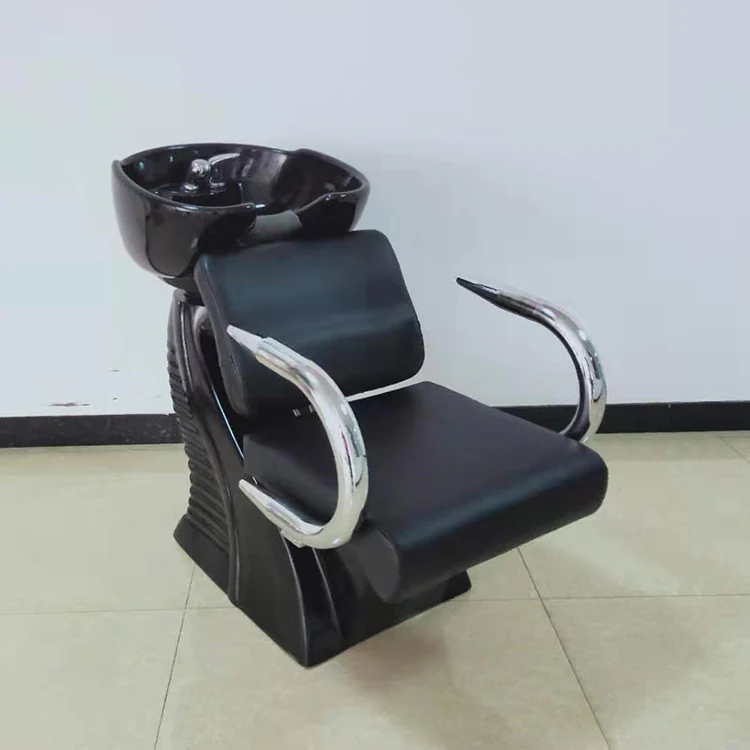 Розовое кресло для мытья волос Liguang beauty station шампуня кровать мебель