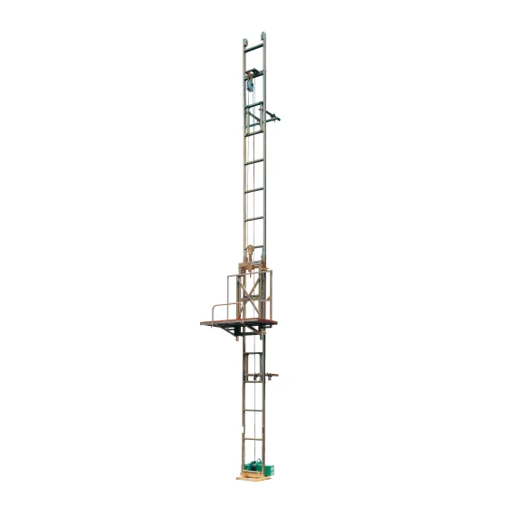 Equipped with anti fall function foldable ladders aluminum work platform